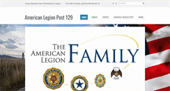 Desktop Screenshot of post129.org